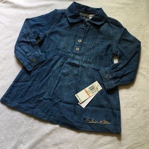 Calvin Klein NWT Demin Dress